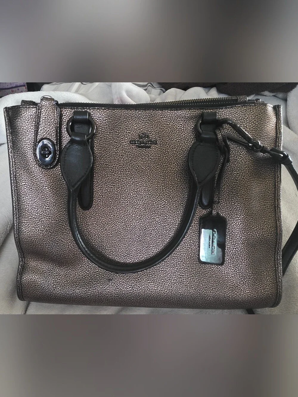Coach Crosby Triple Compartment Carryall